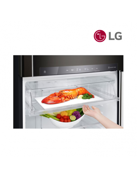 Réfrigérateur 2 portes 509L LG Wifi GTF7850BL1