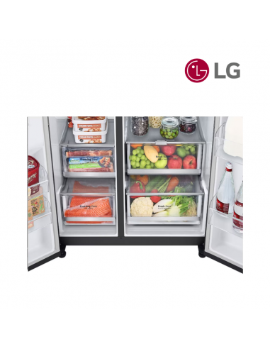 Réfrigérateur Américain 2 portes LG 635L...