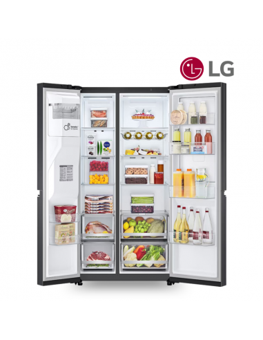 Réfrigérateur Américain 2 portes LG 635L...