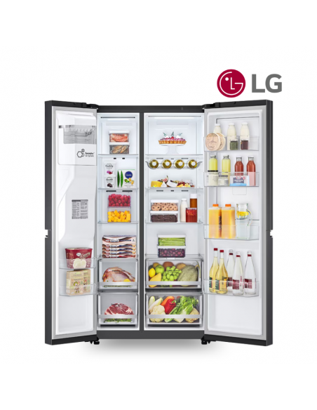 Réfrigérateur Américain 2 portes LG 635L Door-in-door GSJV80MCLF
