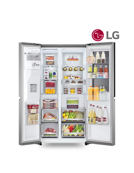 Réfrigérateur Américain 2 portes LG 635L Instaview Door-in-Door GSXV90PZAE