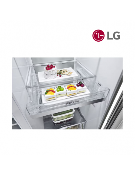 Réfrigérateur Américain 2 portes LG 635L Instaview Door-in-Door GSXV90PZAE