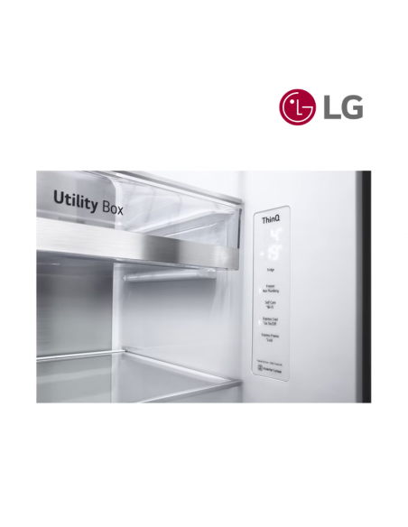 Réfrigérateur Américain 2 portes LG 635L Instaview Door-in-Door GSXV90PZAE