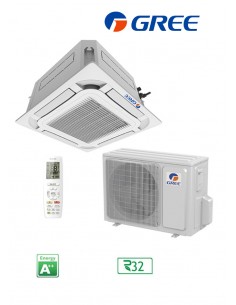 Climatiseur cassette GREE 24000BTU monophasé GUD71T/A-T /...
