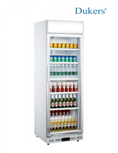 Réfrigérateur vitrine 1 porte DUKERS 352L LG-352DF