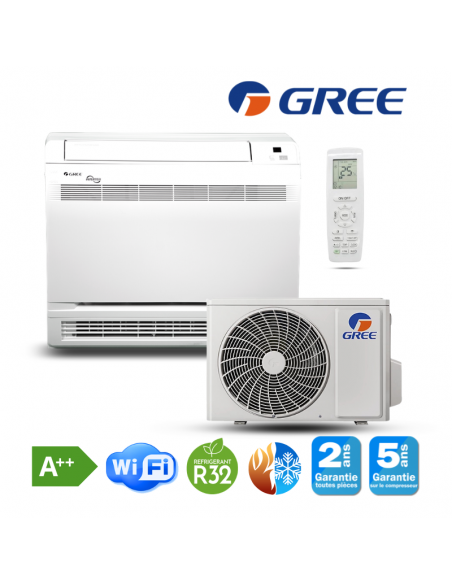 Climatiseur sol GREE 9000BTU (WIFI) hors pose