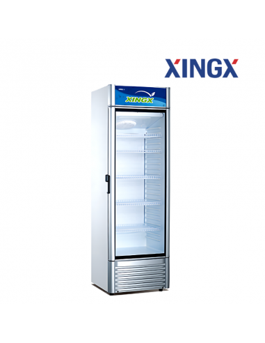 Réfrigérateur vitrine 1 porte XINGX 339L XLS-350CW