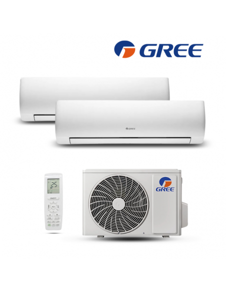 Climatiseur bi-split GREE 2*9000 BTU hors pose