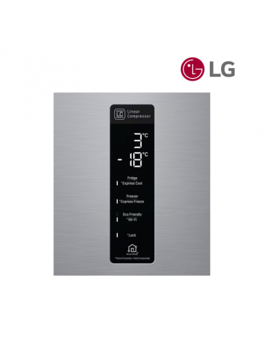 Réfrigérateur Combiné 2 portes LG 462L...