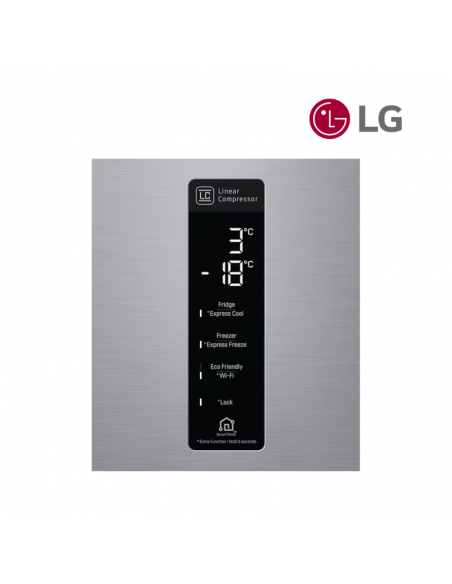 Réfrigérateur Combiné 2 portes LG 462L GBB-566PZHZN